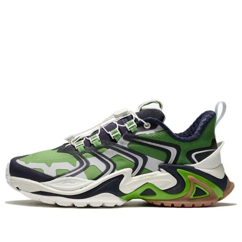 Li-Ning X-Claw ACE 'Green Black White' AZGS025-2 sold by KicksCrew