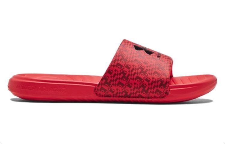 Under Armour UA Ansa Graphic Slides 'Red' 3024434-602 sold by KicksCrew product image thumbnail 2