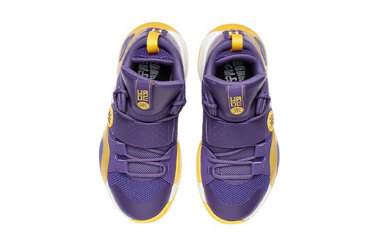 (GS) Li-Ning Wade All City 8 'Purple Yellow' YKBQ044-13 sold by KicksCrew product image thumbnail 3