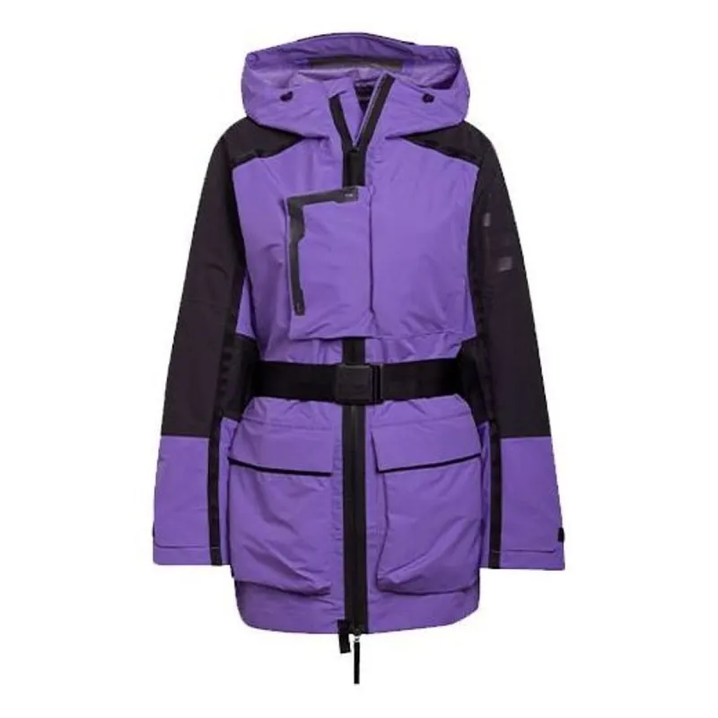 (WMNS) adidas Terrex Jacket CW Xploric RAIN.RDY  Jacket 'Purple' HF8461 sold by KicksCrew