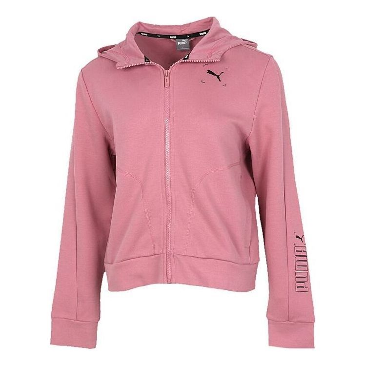 (WMNS) Puma Nu-Tility Full-Zip Jacket 'Pink Black' 585252-16 sold by KicksCrew