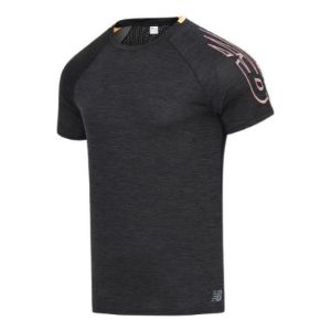 New Balance Sportswear Logo T-shirt 'Black' AMT21244-BON sold by KicksCrew