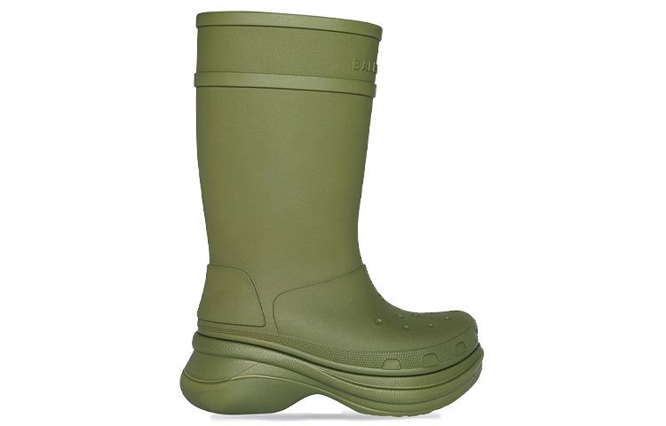 Crocs x Balenciaga Boots 'Army Green' 677384W1S8E3195 sold by KicksCrew product image thumbnail 2
