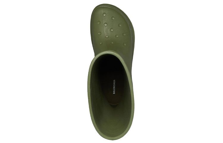 Crocs x Balenciaga Boots 'Army Green' 677384W1S8E3195 sold by KicksCrew product image thumbnail 4