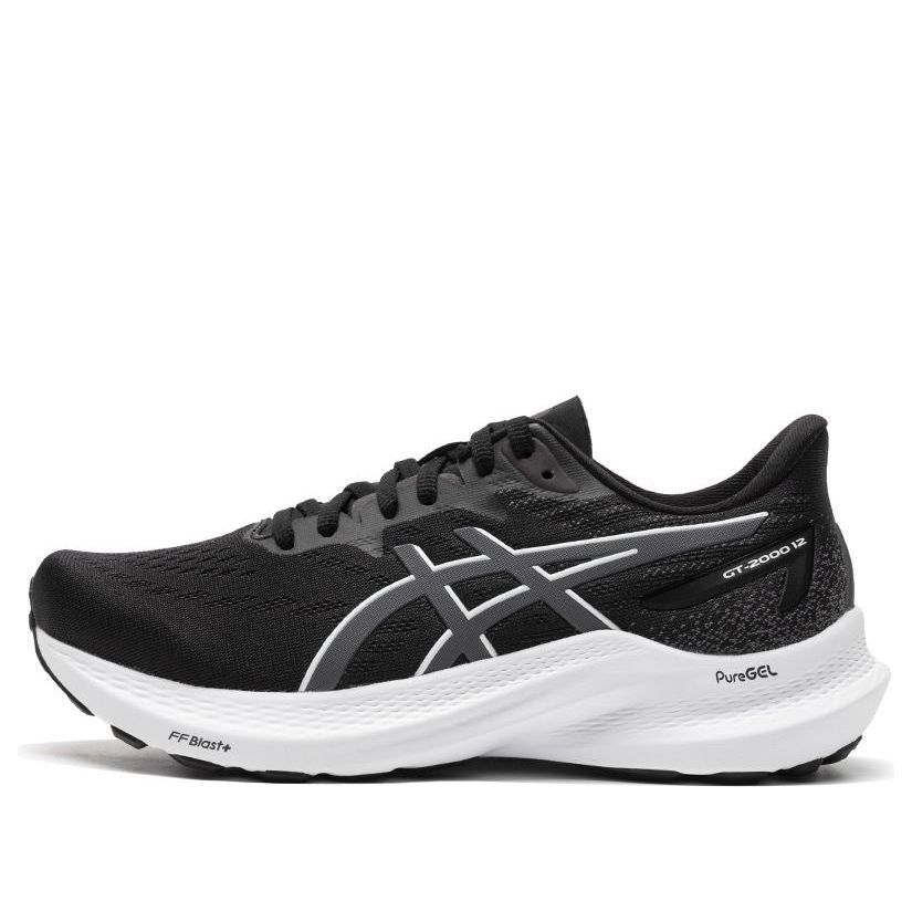 (WMNS) ASICS GT 2000 12 Wide 'Black Carrier Grey' 1012B504-002 sold by KicksCrew