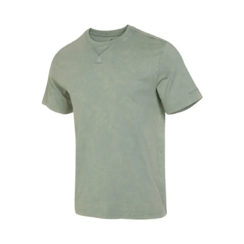 adidas ALL SZN Garment-Wash Te-Shirt 'Olive Green' IK4275 sold by KicksCrew