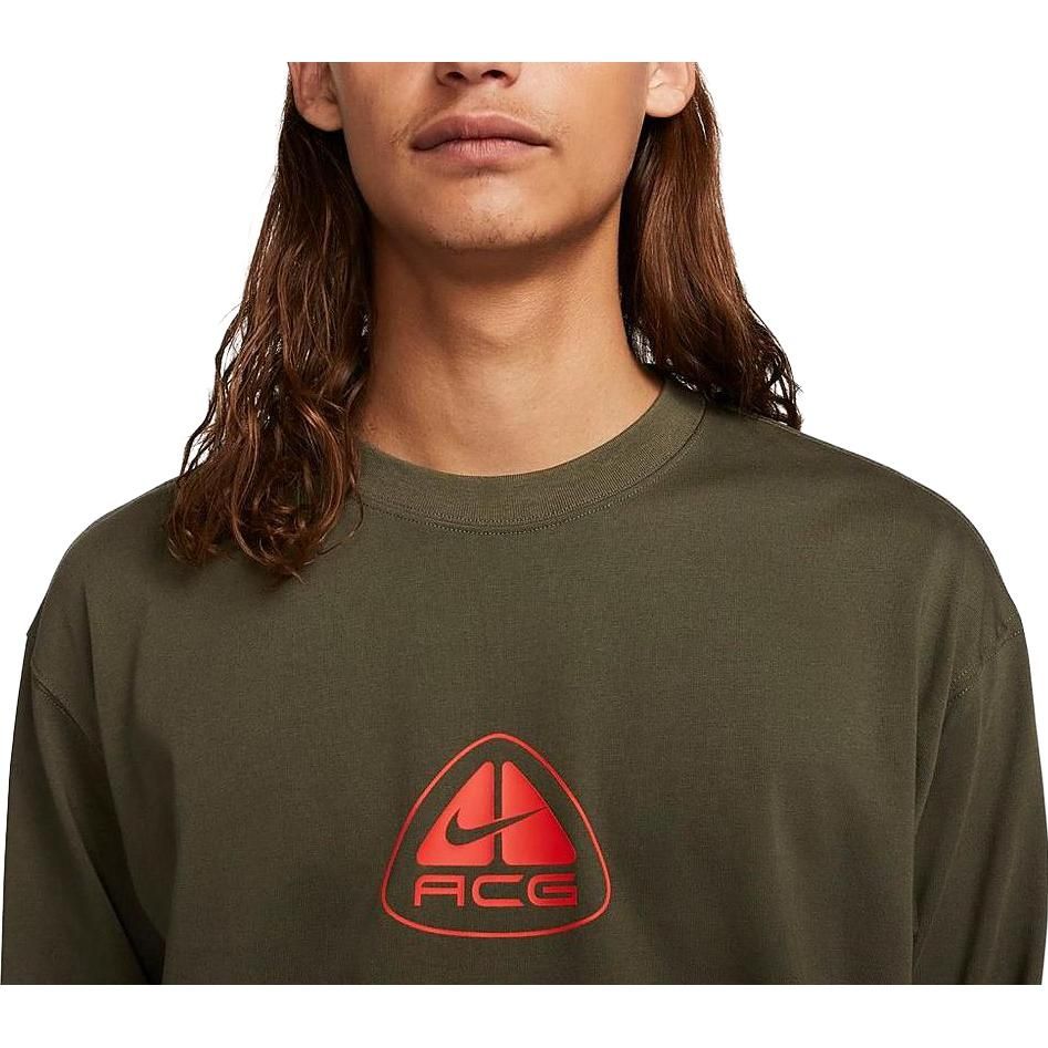 Nike ACG Long Sleeve Tee Lungs 'Khaki' DX9454-325 sold by KicksCrew product image thumbnail 4