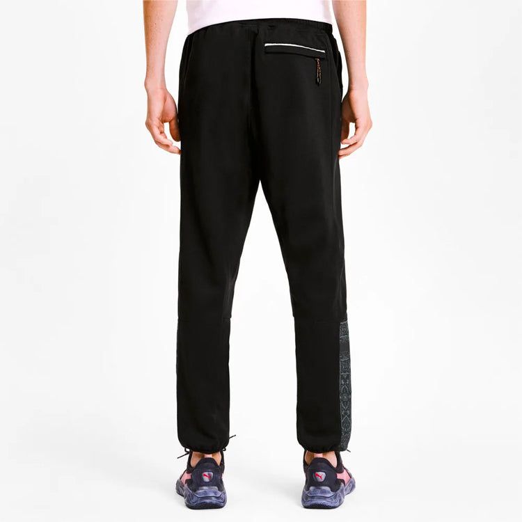 Puma x Les Benjamins Track Pants 'Black White' 595468-01 sold by KicksCrew product image thumbnail 5