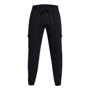 Under Armour Essential Fleece Cargo Pants 'Black' 1380376-001 sold by KicksCrew