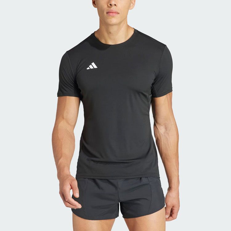 Adidas Adizero Essentials Running T-Shirt 'Black' IN1156 sold by KicksCrew product image thumbnail 2