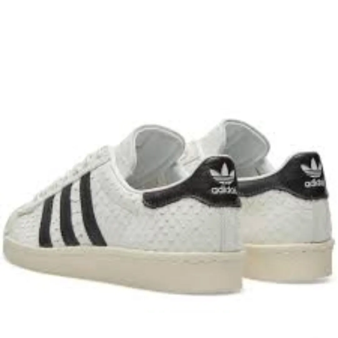 (WMNS) adidas originals Superstar 80s 'White Black' S76414 sold by KicksCrew product image thumbnail 3