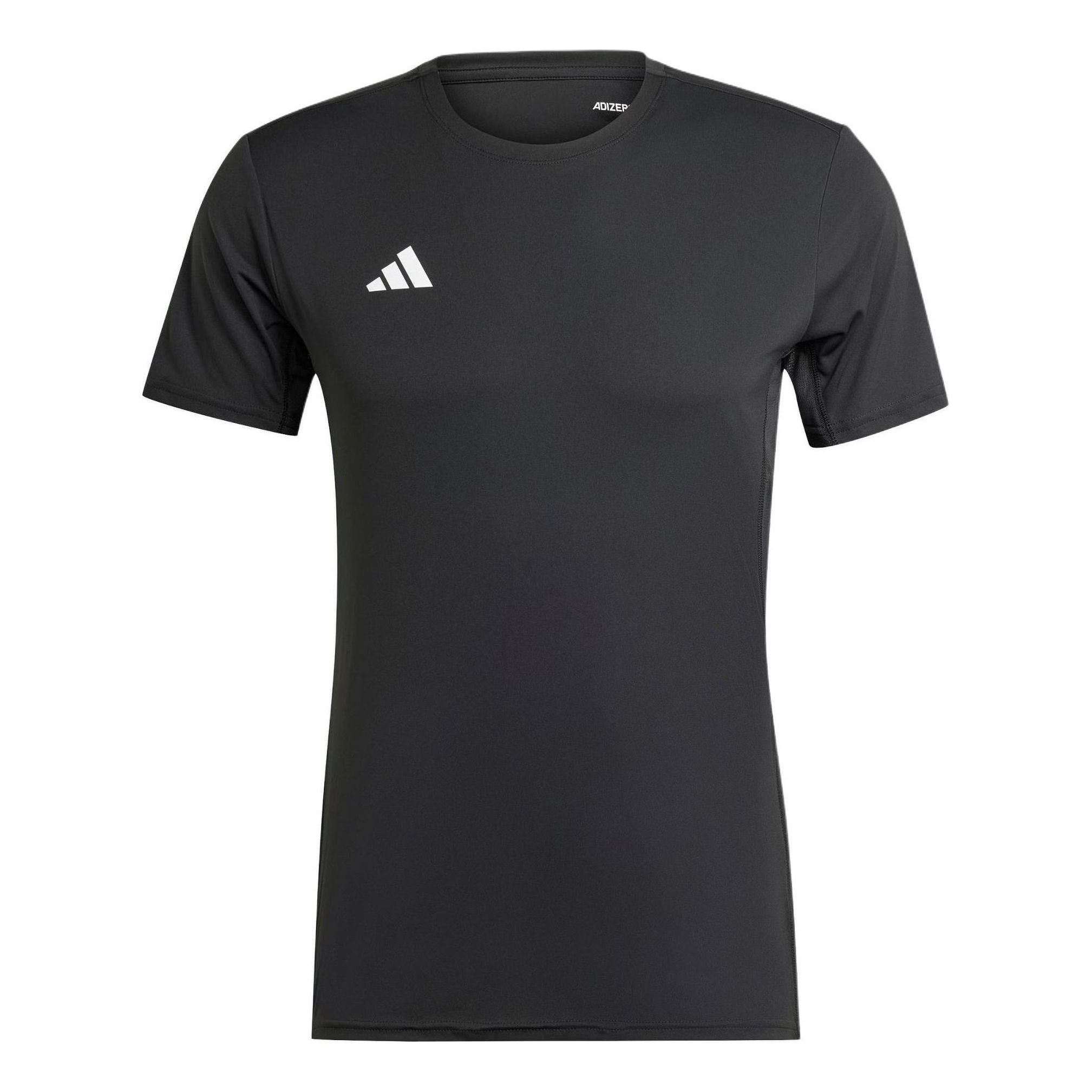 Adidas Adizero Essentials Running T-Shirt 'Black' IN1156 sold by KicksCrew