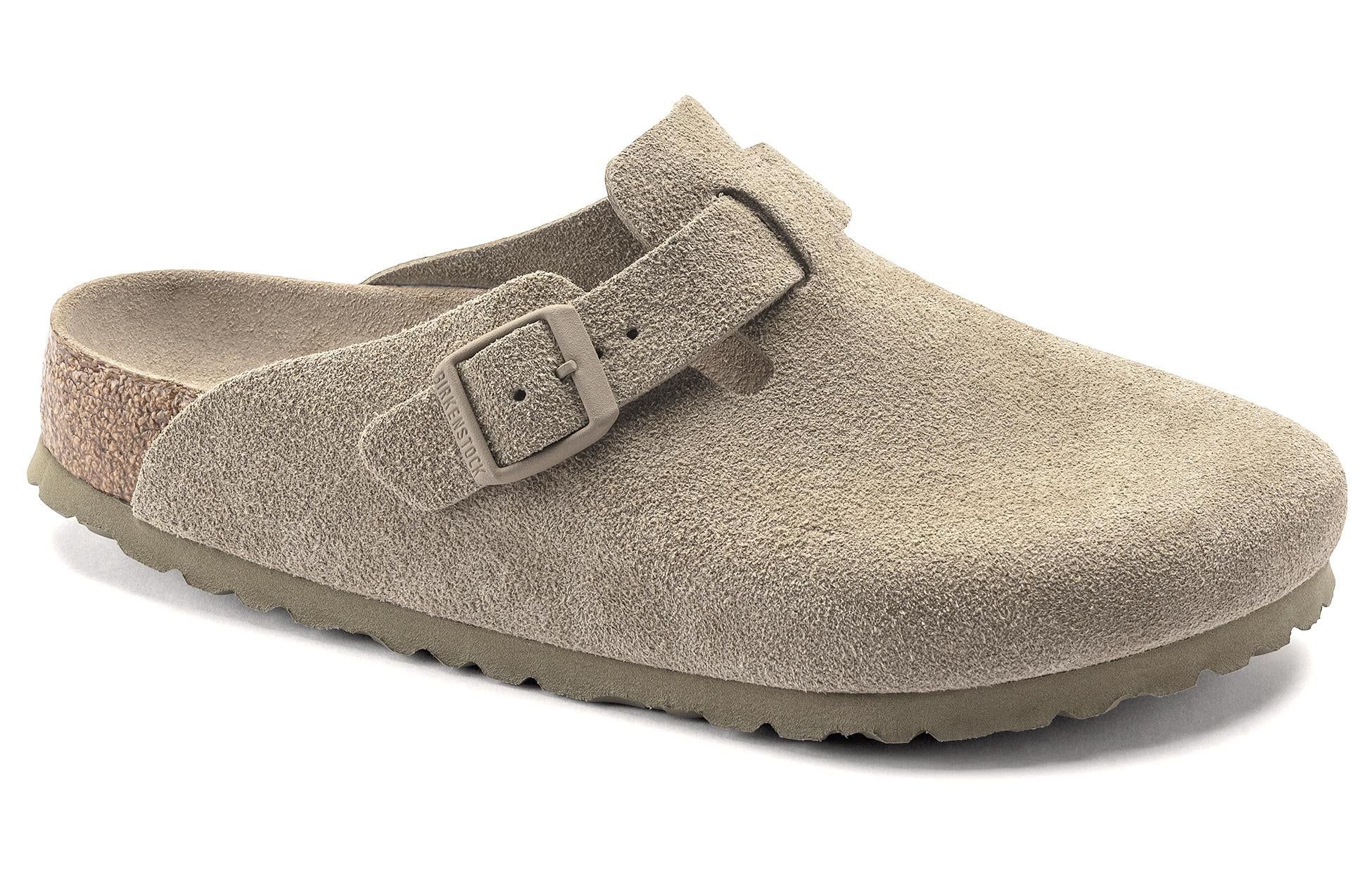 Birkenstock Boston Soft Footbed Narrow 'Suede Faded Khaki' 1019108 sold by KicksCrew product image thumbnail 2