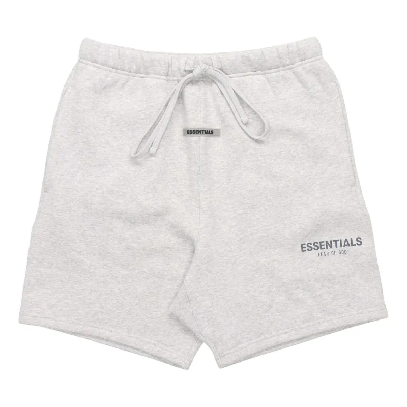 Fear of God Essentials Sweatshorts 'Heather Grey' 0160250500077367 sold by KicksCrew