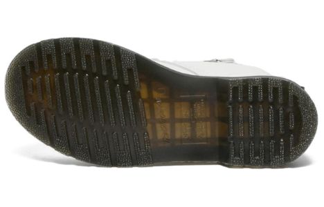 (WMNS) Dr. Martens 1460 Pascal Chain Leather Lace Up Boot 'White' 27266100 sold by KicksCrew