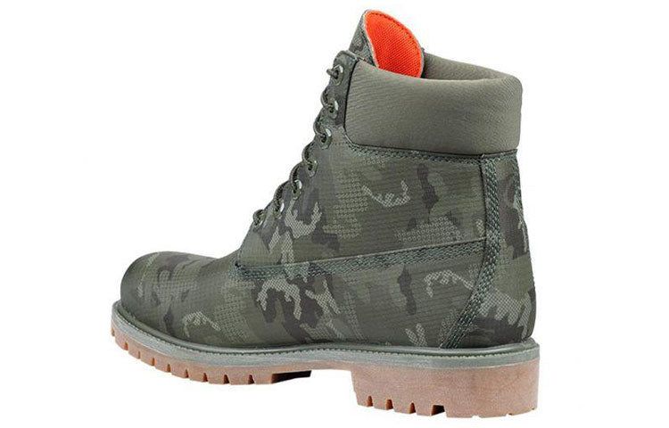Timberland 6 Inch Premium Waterproof Boots 'Green Camouflage' A1U9I sold by KicksCrew product image thumbnail 3