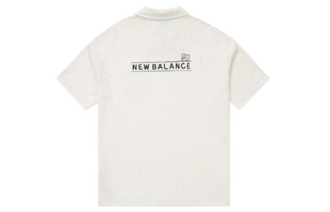 (WMNS) New Balance x SEIJI ANDY Polo Tee 'White' 5FD26272-IV sold by KicksCrew