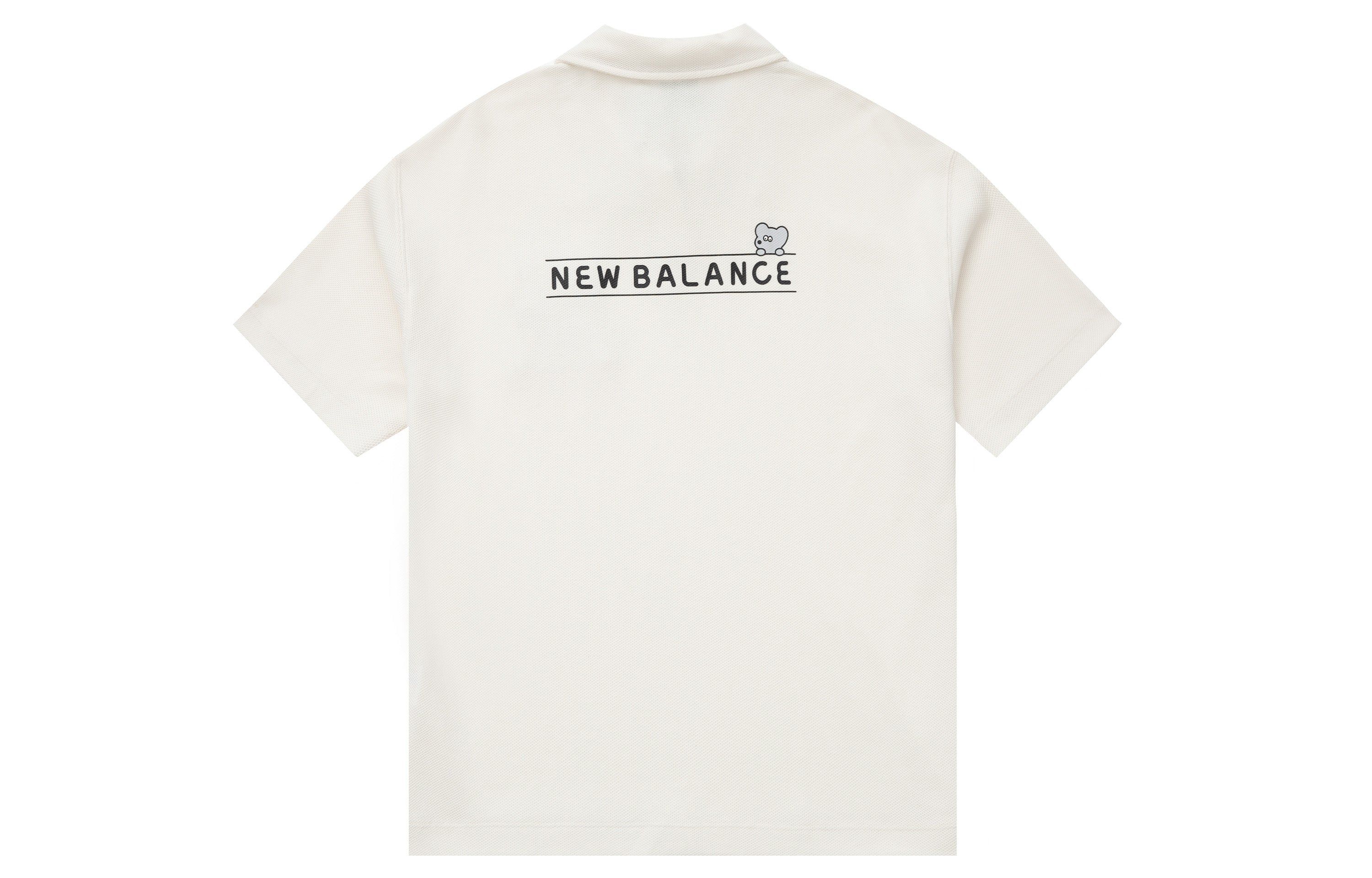 (WMNS) New Balance x SEIJI ANDY Polo Tee 'White' 5FD26272-IV sold by KicksCrew product image thumbnail 2
