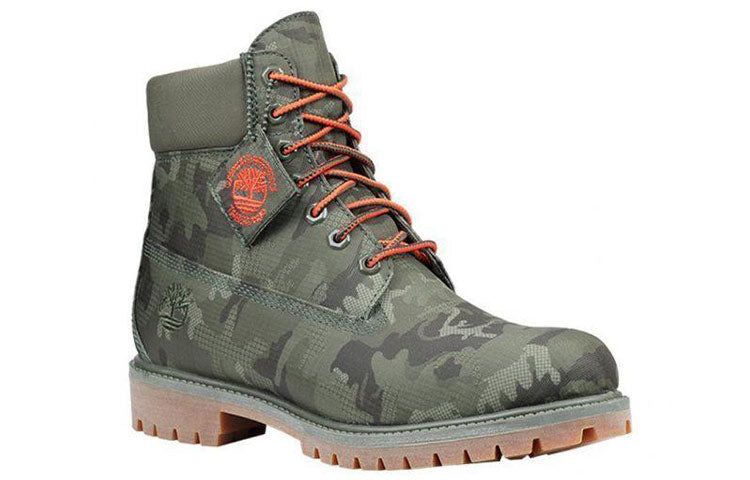 Timberland 6 Inch Premium Waterproof Boots 'Green Camouflage' A1U9I sold by KicksCrew product image thumbnail 2