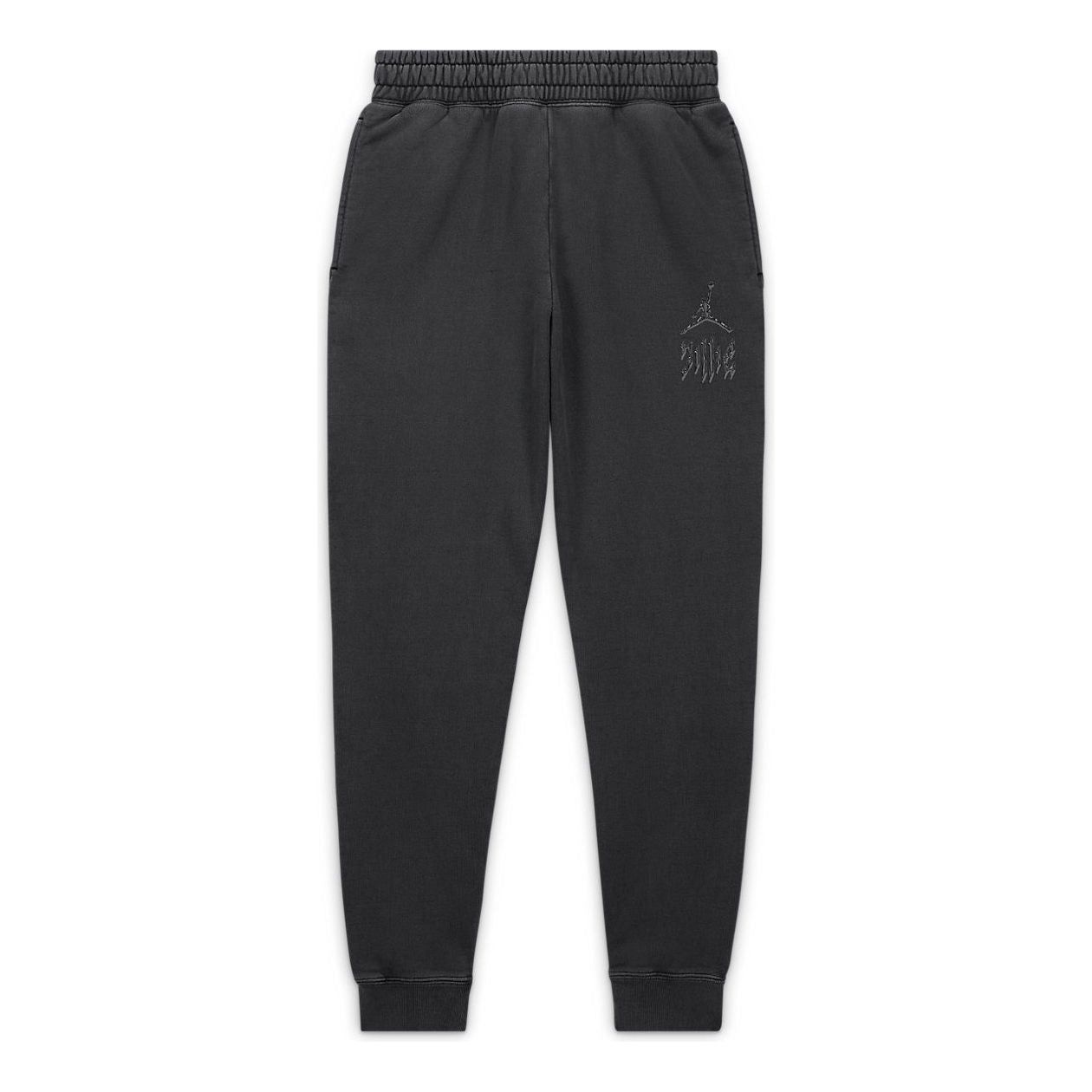 (WMNS) Air Jordan x Billie Eilish Fleece Pants 'Vintage Black' DV7362-010 sold by KicksCrew