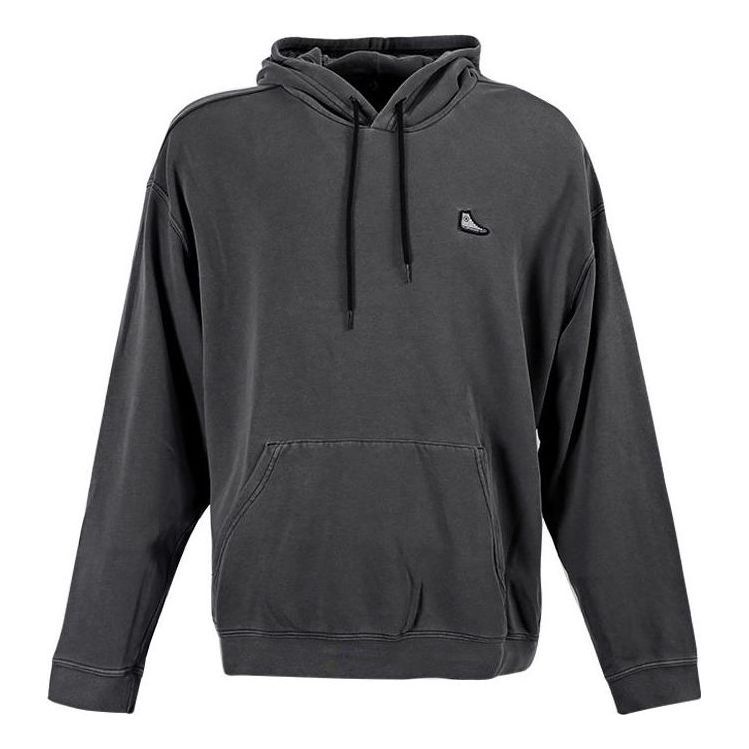 Converse Go-To Chuck Taylor Sneaker Patch Loose Fit Hoodie 'Black' 10024025-A01 sold by KicksCrew