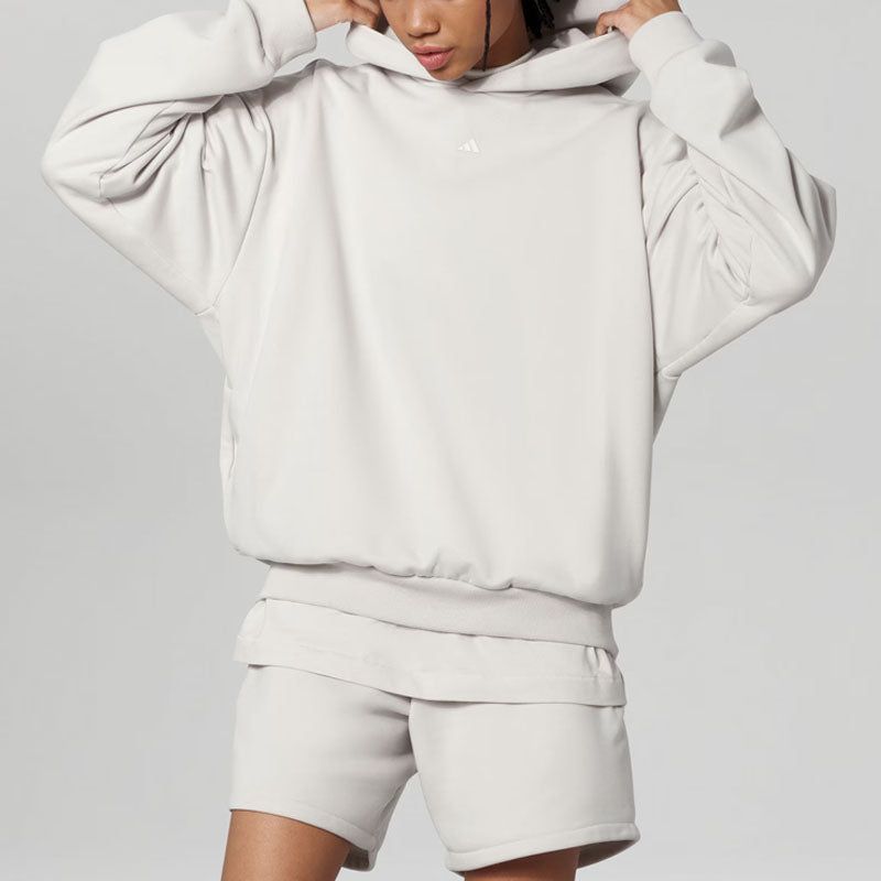 adidas Basketball Hoodie 'Grey' IN4241 sold by KicksCrew product image thumbnail 3