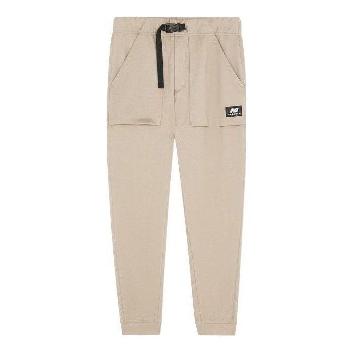 New Balance Logo Casual Pants 'Beige' AMP21501-MS sold by KicksCrew