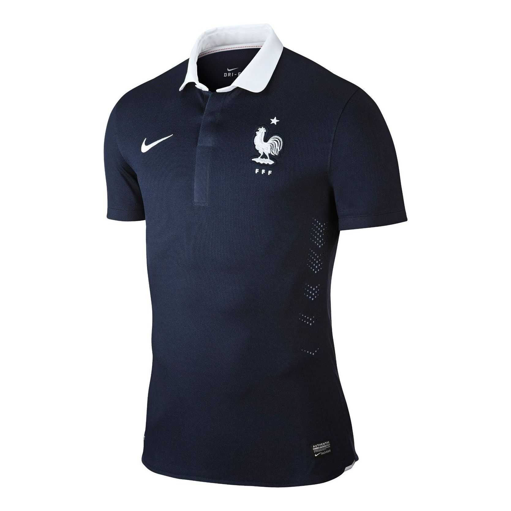 Nike France Authentic Home Jersey 2014 World Cup 'Navy Blue' 577924-410 sold by KicksCrew