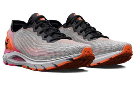 (WMNS) Under Armour HOVR Sonic 6 'Breeze - Grey Pink Orange' 3026266-001 sold by KicksCrew