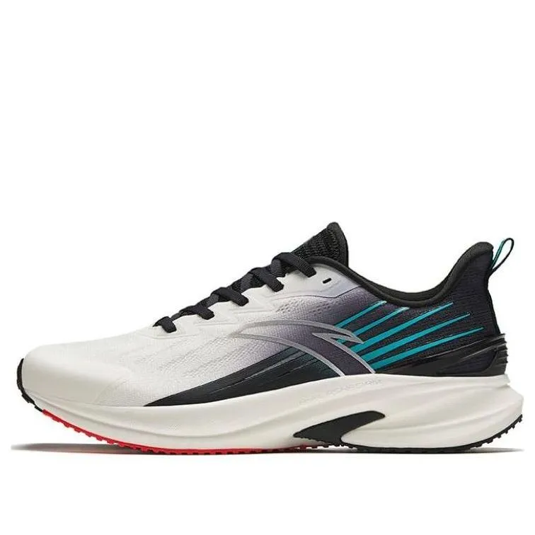 ANTA Running Series Sneakers 'White Black Teal' 112425585-3 sold by KicksCrew