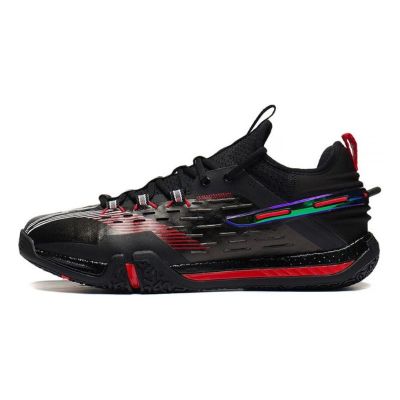 Li-Ning Ground Flying Pro 'Black Red' AYAS032-3 sold by KicksCrew