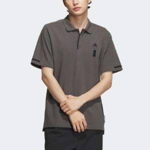 Adidas WJ MH casual Polo shirt 'Black' IA8106 sold by KicksCrew