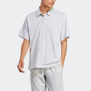 adidas Originals Premium Essentials Polo Shirt 'Grey' IC5120 sold by KicksCrew