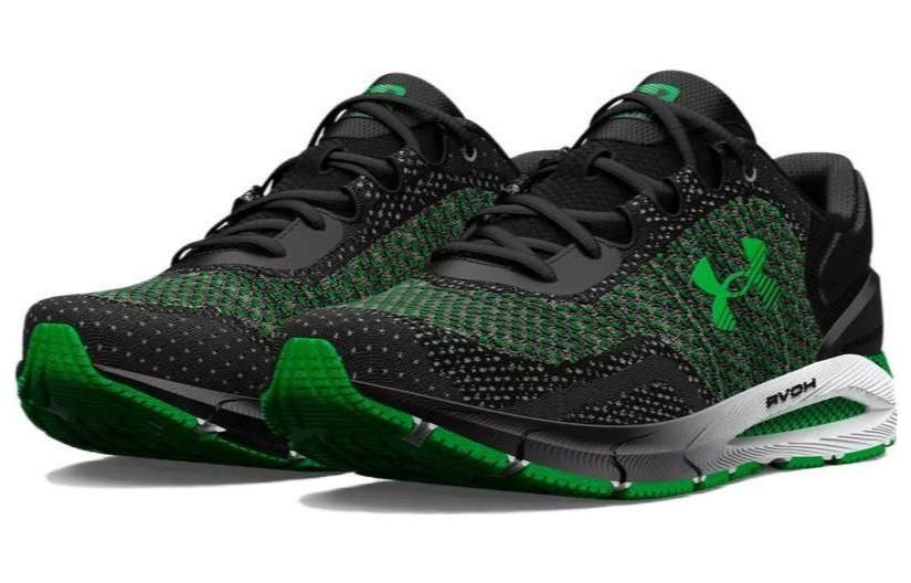 Under Armour Hovr Intake 6 Running Shoes 'Black Green' 3026134005 sold by KicksCrew product image thumbnail 3