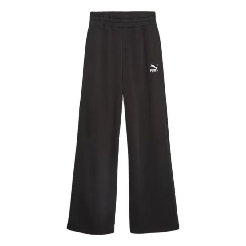 (WMNS) PUMA Classics Relaxed Sweatpants 'Black' 623458-01 sold by KicksCrew
