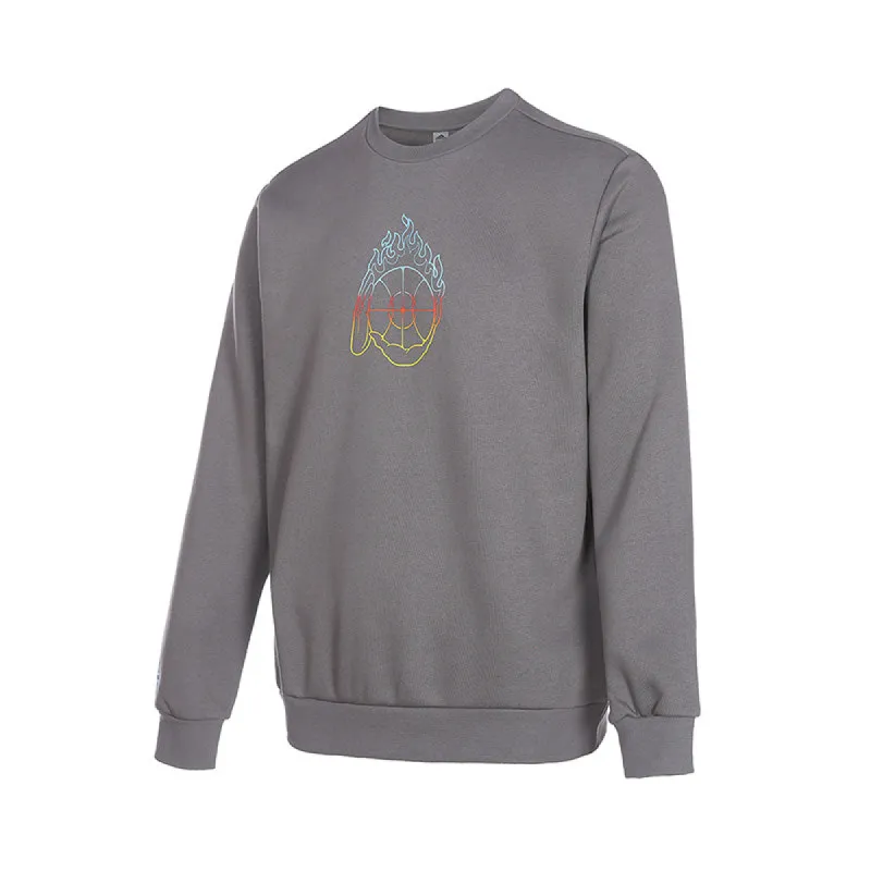 adidas Graphic Sweater 'Grey' IA6672 sold by KicksCrew