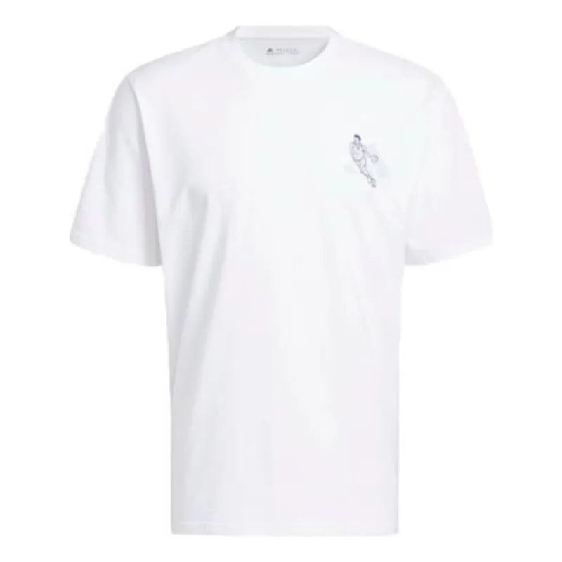 adidas Trae Icons Graphic T-Shirt 'White' IL9478 sold by KicksCrew