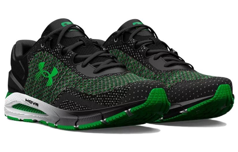 Under Armour Hovr Intake 6 Running Shoes 'Black Green' 3026134005 sold by KicksCrew product image thumbnail 4