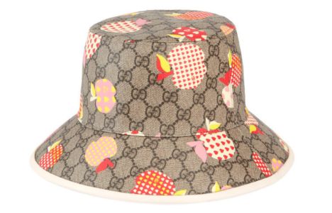 Gucci Les Pommes Bucket Hat 'Beige' 663388-3HAED-8477 sold by KicksCrew