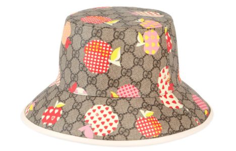 Gucci Les Pommes Bucket Hat 'Beige' 663388-3HAED-8477 sold by KicksCrew