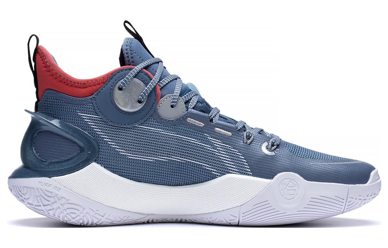 Li-Ning Sonic 10 Ultra Mid 'Navy White' ABAS145-7 sold by KicksCrew product image thumbnail 3