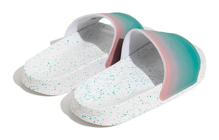 (GS) Adidas Originals Adilette Lite Slides 'Pink White Teal' GX2104 sold by KicksCrew product image thumbnail 4