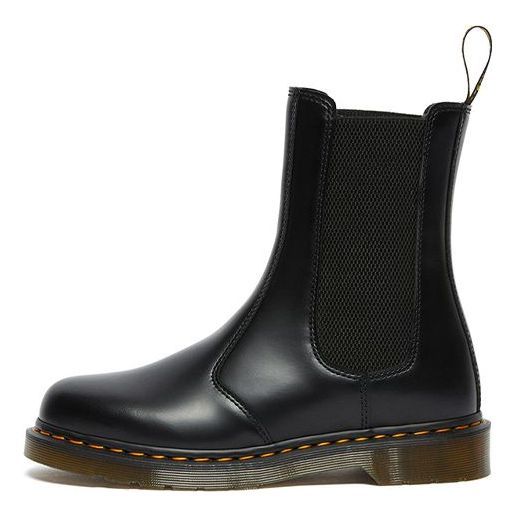 (WMNS) Dr. Martens 2976 Hi Smooth Leather Chelsea Boots 'Black' 26964001 sold by KicksCrew