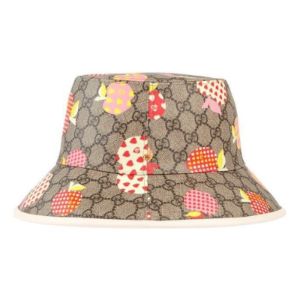 Gucci Les Pommes Bucket Hat 'Beige' 663388-3HAED-8477 sold by KicksCrew