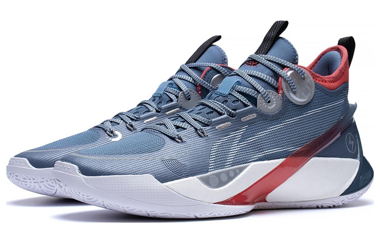 Li-Ning Sonic 10 Ultra Mid 'Navy White' ABAS145-7 sold by KicksCrew product image thumbnail 4