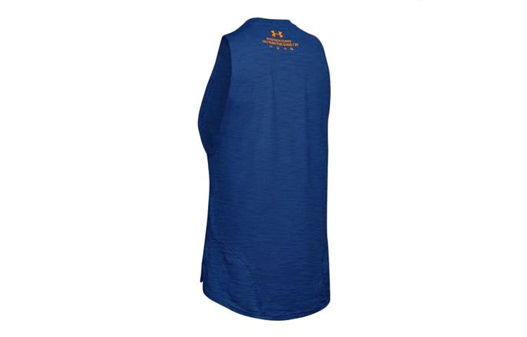 Under Armour SC30 Basketball Tank 'Blue Orange' 1351324-449 sold by KicksCrew product image thumbnail 2