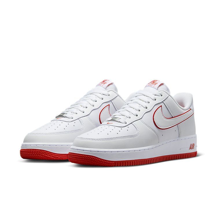 Nike Air Force 1 07 'White Picante Red' DV0788-102 sold by KicksCrew product image thumbnail 2