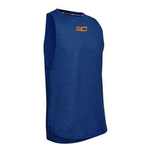 Under Armour SC30 Basketball Tank 'Blue Orange' 1351324-449 sold by KicksCrew