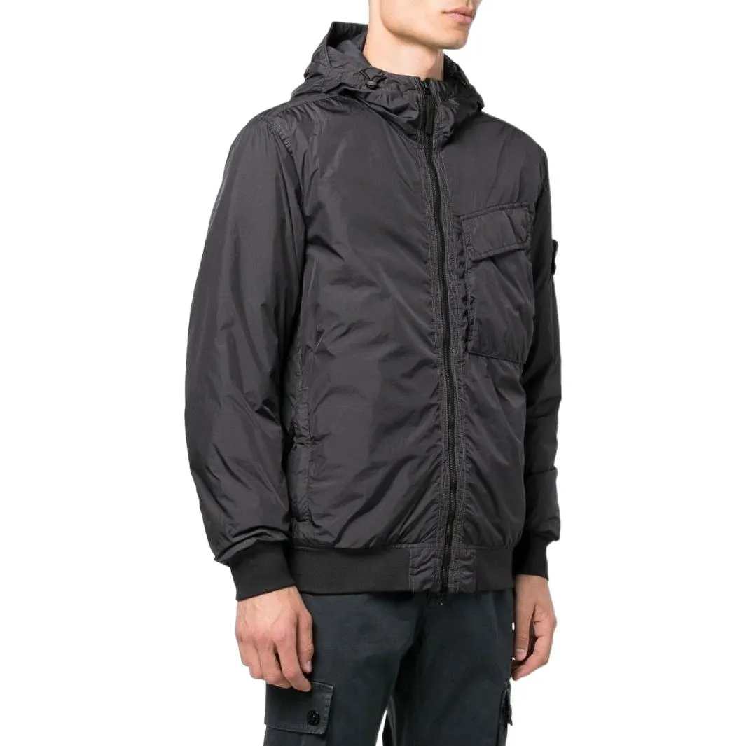 STONE ISLAND Pocket Detail Crinkle Reps Jacket 'Charcoal' 771540723-V0065 sold by KicksCrew product image thumbnail 3