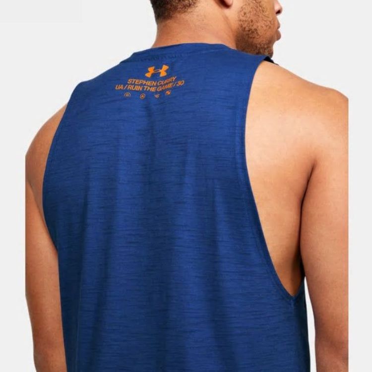 Under Armour SC30 Basketball Tank 'Blue Orange' 1351324-449 sold by KicksCrew product image thumbnail 5